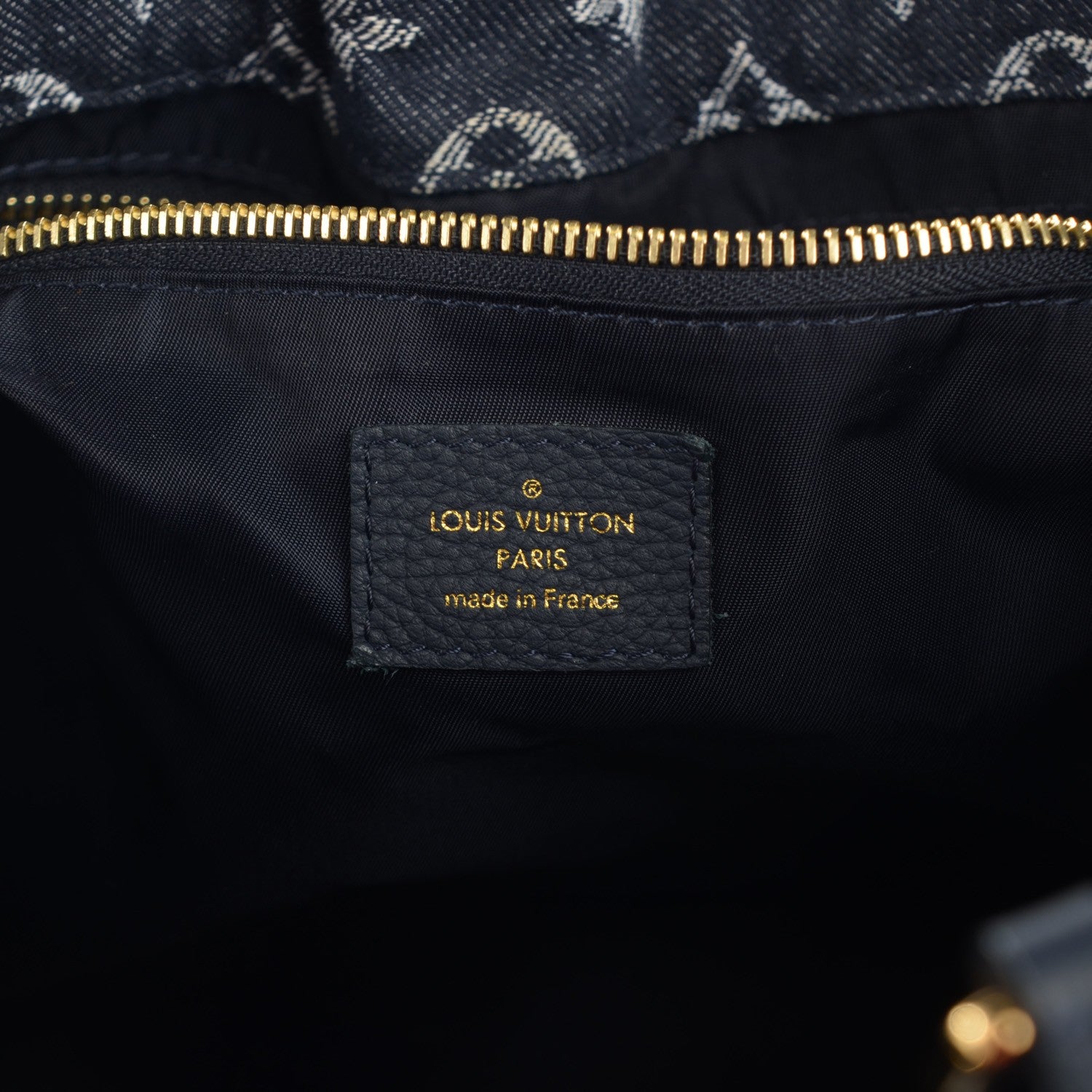 Louis Vuitton Denim Noefull MM Grand Blue 6 of 7