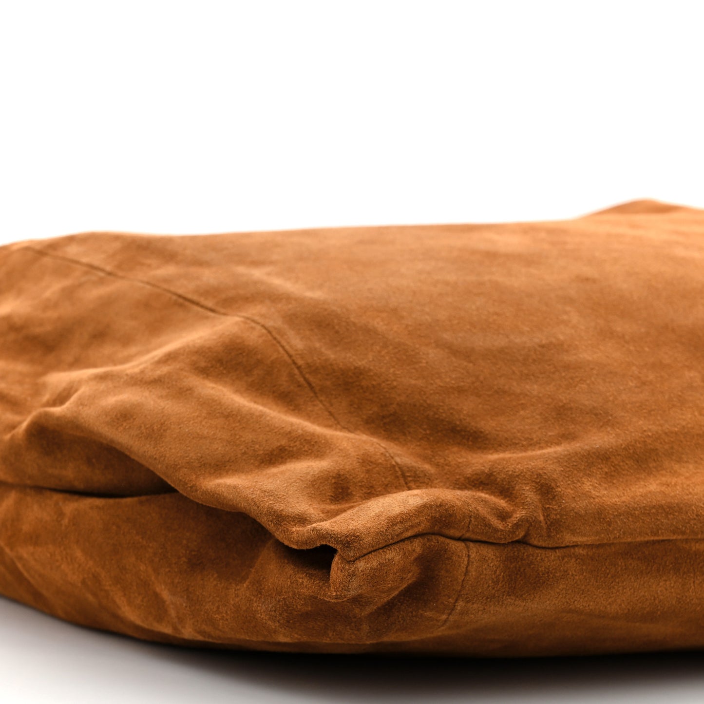 Suede Ana Hobo Bag Tan