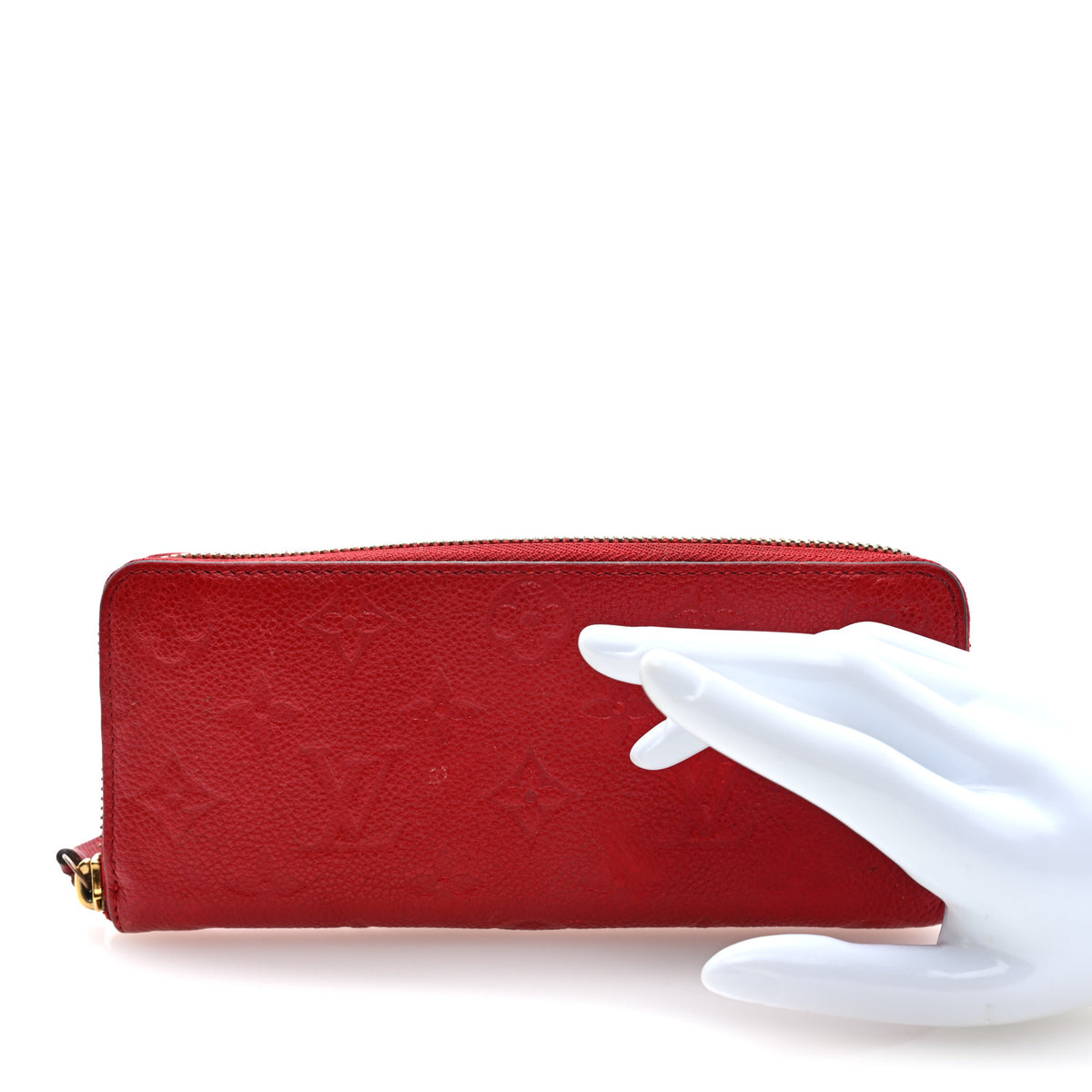 Empreinte Clemence Wallet Cherry