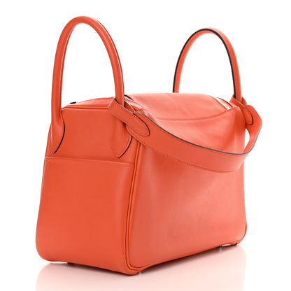 Hermes Evercolor Lindy 30 Orange Poppy 3 of 12