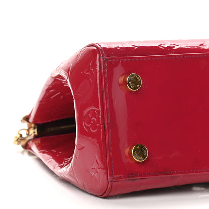 Louis Vuitton Vernis Brea MM Rose Litchi 8 of 15
