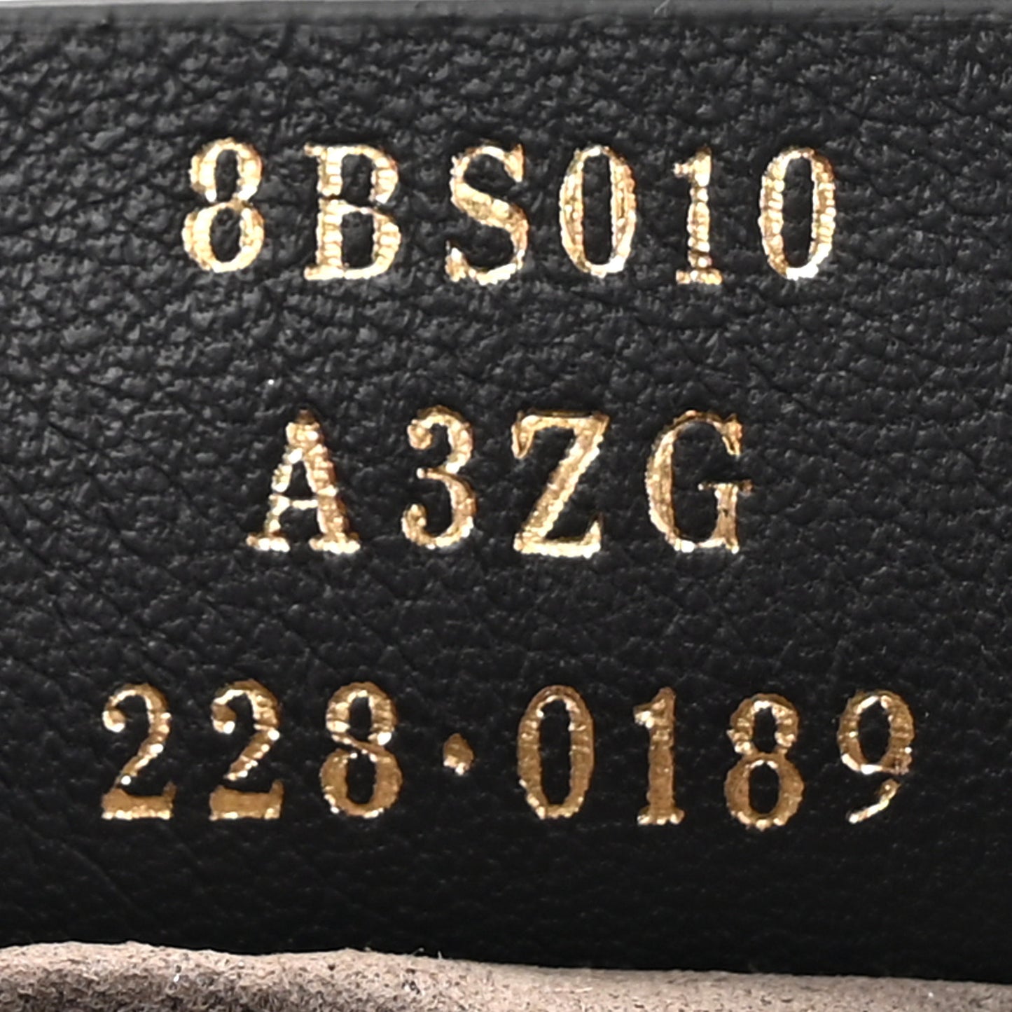 Vitello Liberty F is Fendi FF 1974 Embossed Mini Mon Tresor Bucket Bag Black