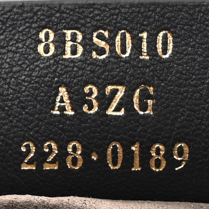 Fendi Vitello Liberty F is Fendi FF 1974 Embossed Mini Mon Tresor Bucket Bag Black 7 of 12