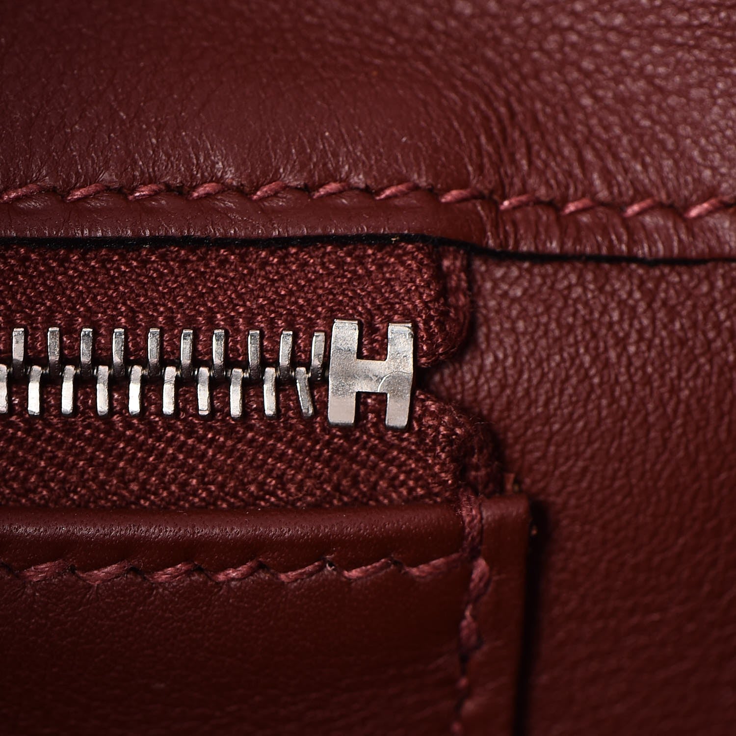 Hermes Swift Horseshoe Bi-Color Birkin 30 Rose Dragee Rouge H 14 of 37