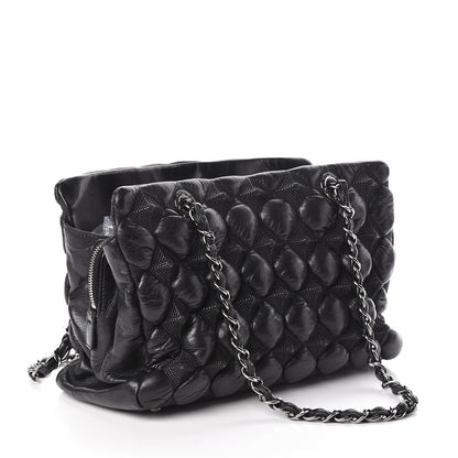 Chanel Lambskin Quilted 3D Point Tote Black 3 of 11