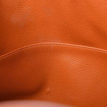 Hermes Taurillon Clemence HAC Birkin 32 Potiron 12 of 33