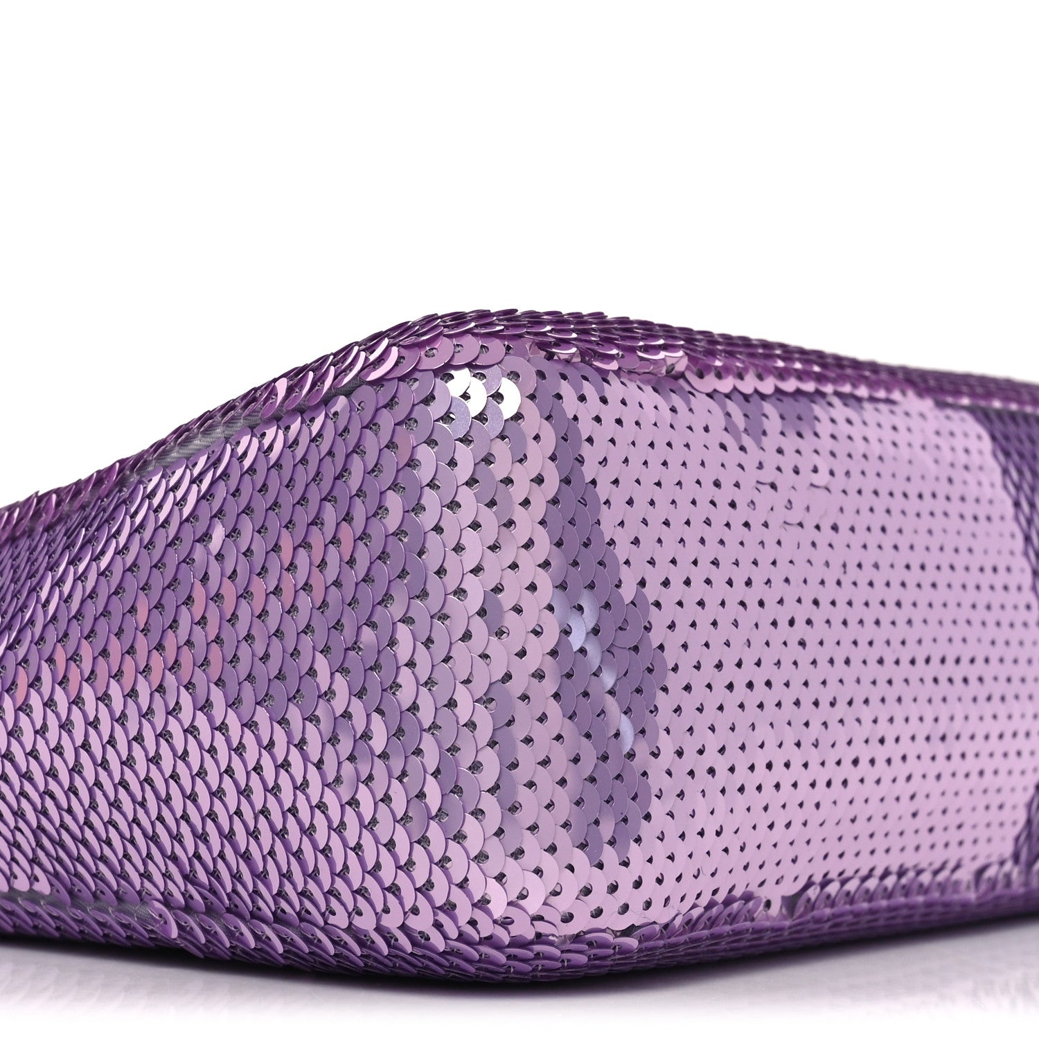 Prada Paillettes Sequin Mini Re-Edition 2000 Bag Lilium Black 8 of 9
