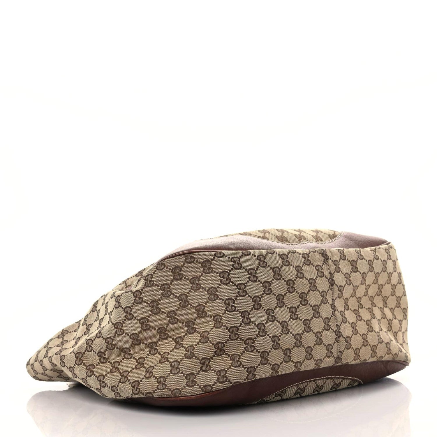 Gucci Monogram Medium Charlotte Hobo Brown 3 of 17