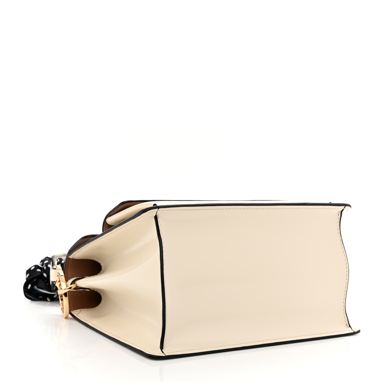 Marc Jacobs Shiny Calfskin Uptown Shoulder Bag White 4 of 10