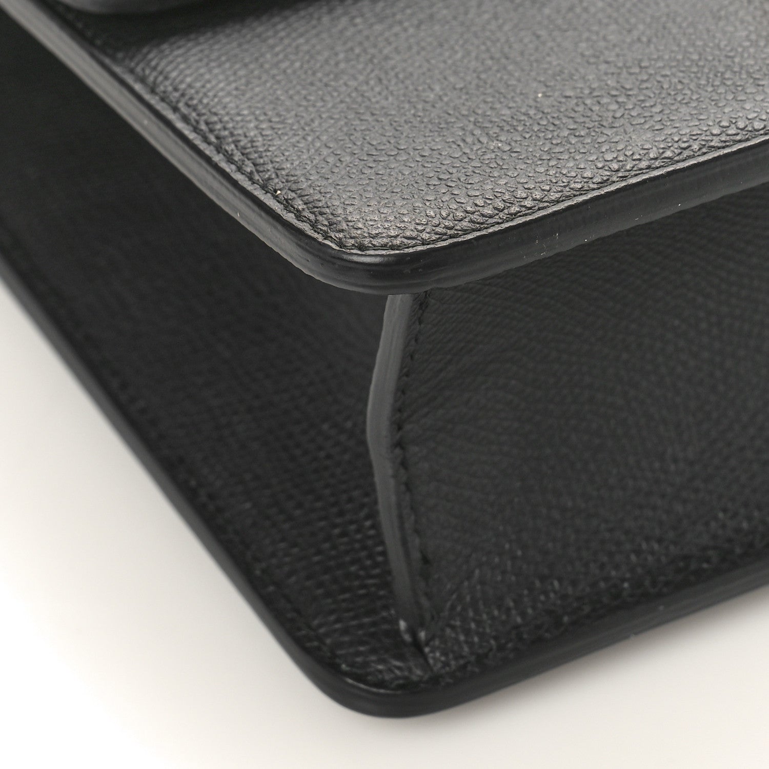 Christian Dior Grained Calfskin 30 Montaigne Flap Bag Black 7 of 8