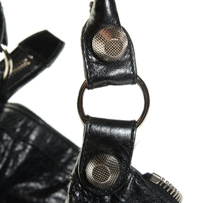 Balenciaga Chevre Giant 21 Silver Hardware Day Hobo Black 9 of 12