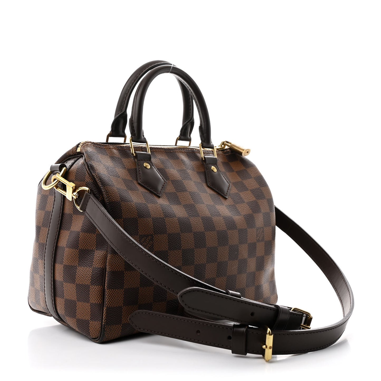 Damier Ebene Speedy Bandouliere 25