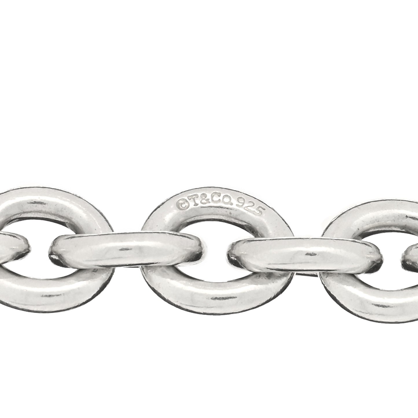 Sterling Silver Round Chain Link Bracelet