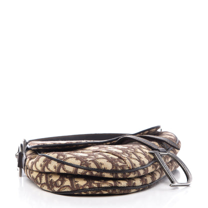 Christian Dior Monogram Saddle Bag Dark Brown 4 of 12