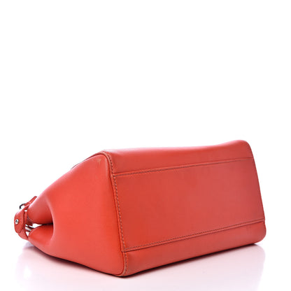 Fendi Nappa Mini Peekaboo Iconic Satchel Papavero 4 of 16