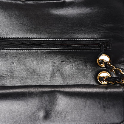 Chanel Lambskin Quilted Small Double Flap Black 14 of 16