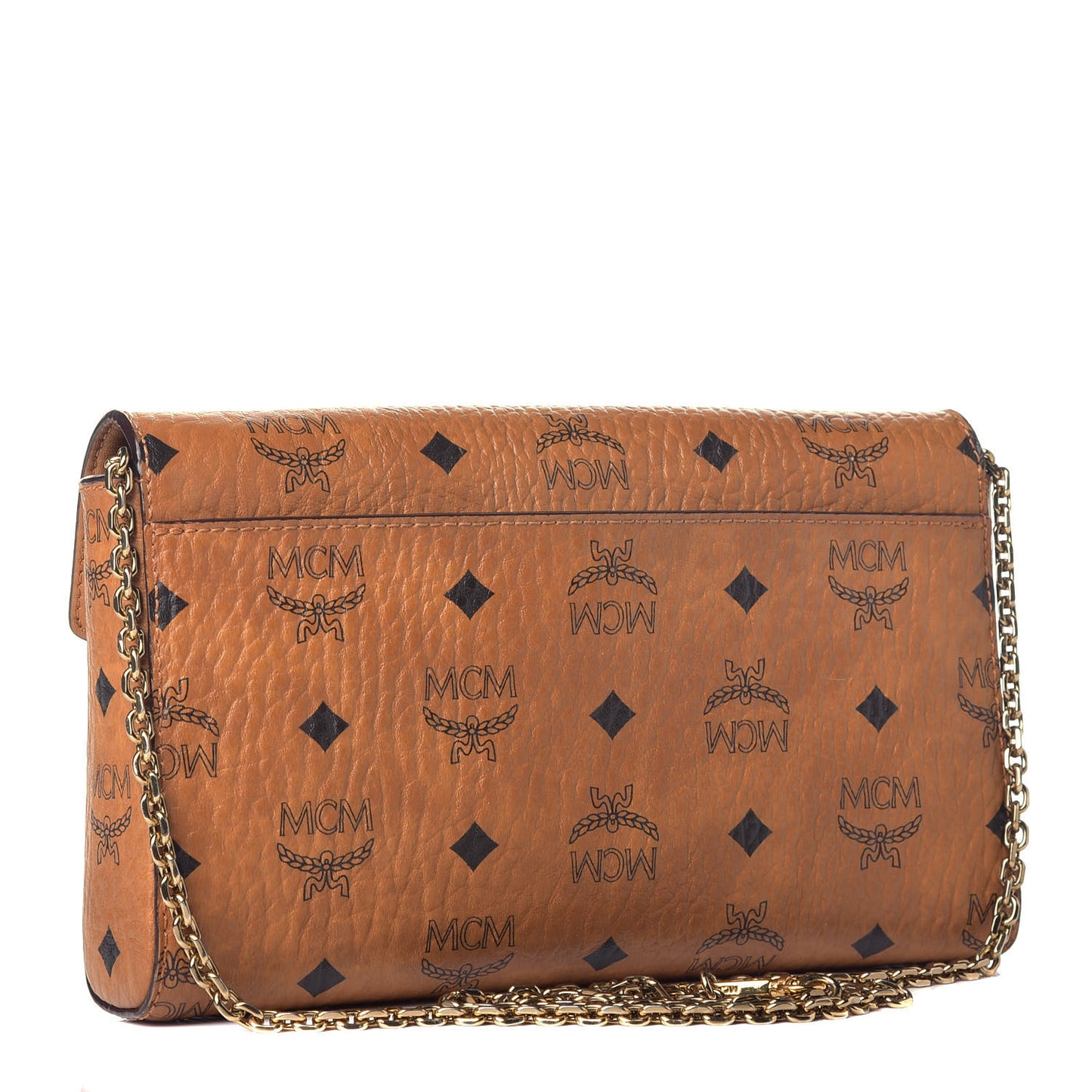 Visetos Millie Wallet On Chain Cognac