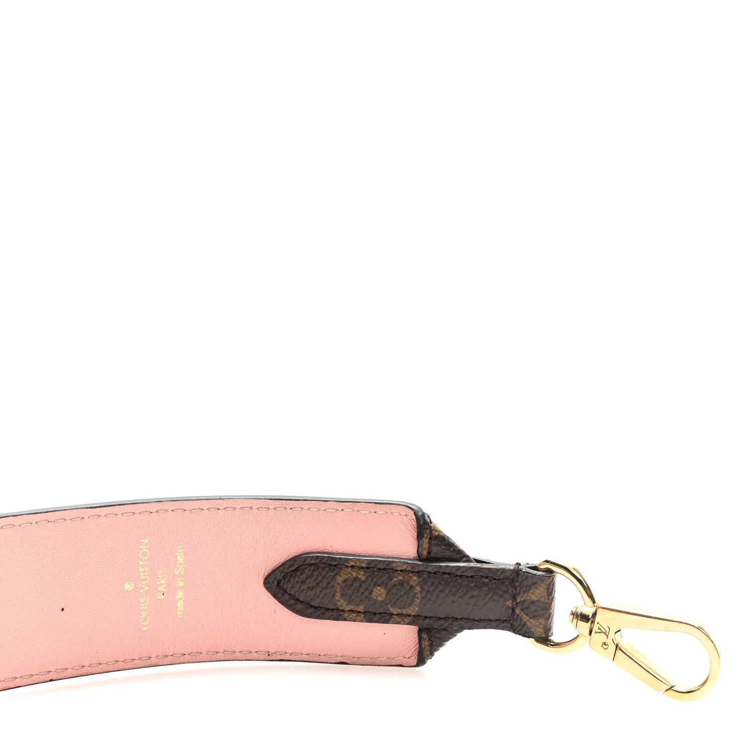 Louis Vuitton Monogram Bandouliere Shoulder Strap Rose Poudre 3 of 4