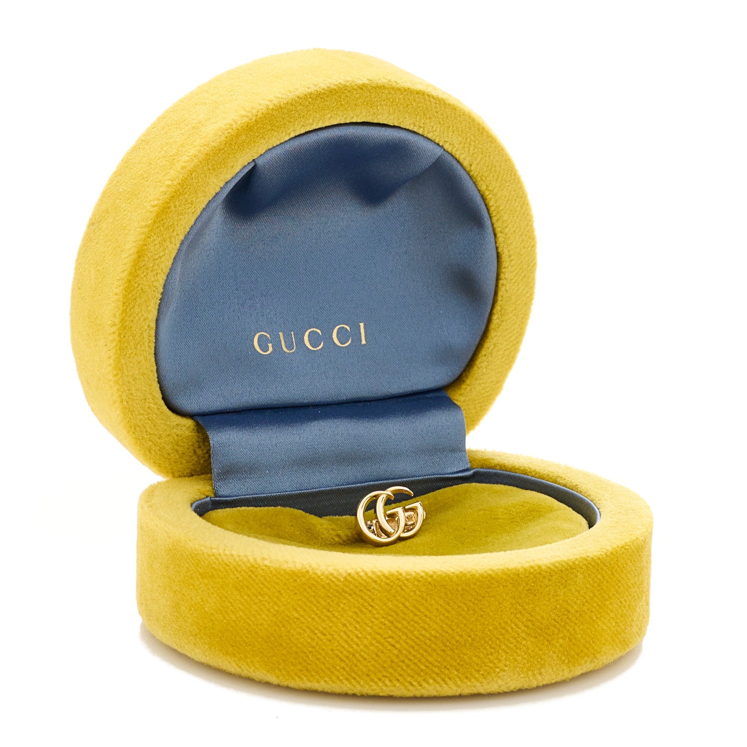 Gucci 18K Yellow Gold Double G Single Ear Cuff Earring 6 of 6