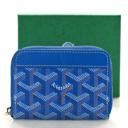 Goyard Goyardine Compact Wallet Blue 8 of 8