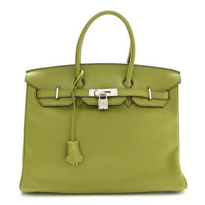 Hermes Swift Birkin 35 Vert Anis 1 of 22