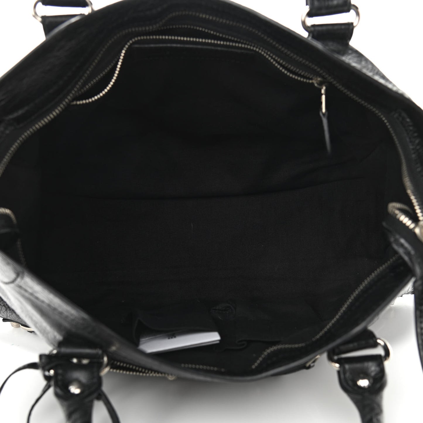 Agneau Giant 12 Silver Hardware City Black