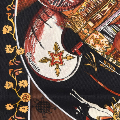 Hermes Silk Mythologies des Hommes Rouges Scarf 90 3 of 4