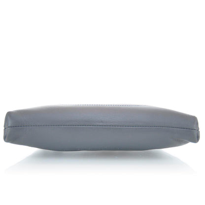 FASHIONPHILE SALVATOREFERRAGAMOSoftCalfWGanciniClutchCharcoal 5 of 9