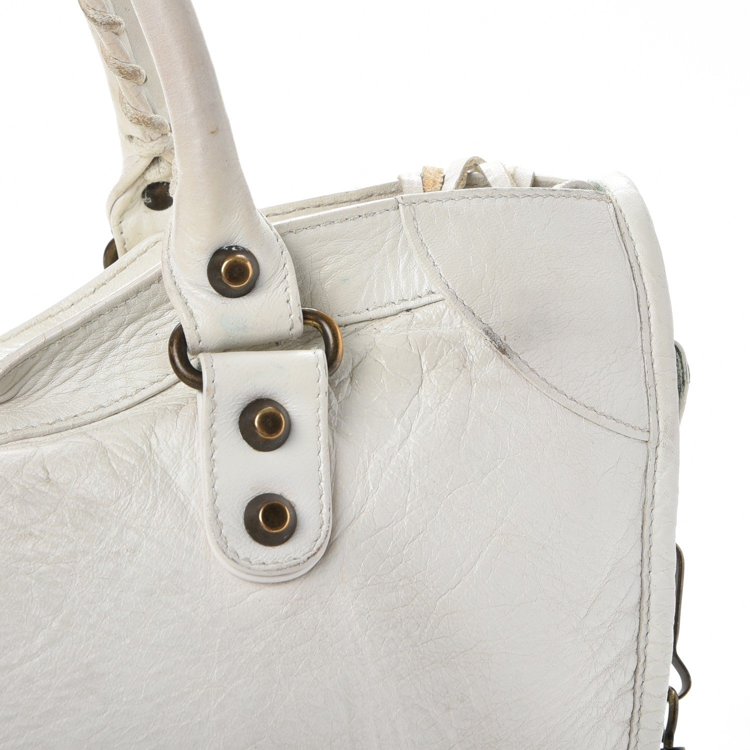 Balenciaga Agneau Classic Hardware City White 13 of 22