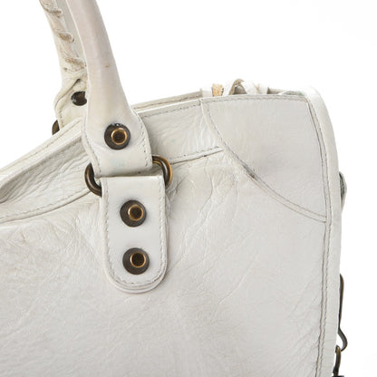 Balenciaga Agneau Classic Hardware City White 13 of 22