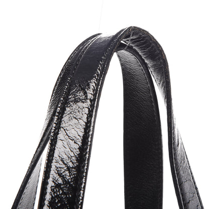 Saint Laurent Patent Calfskin Large Muse Black 9 of 9