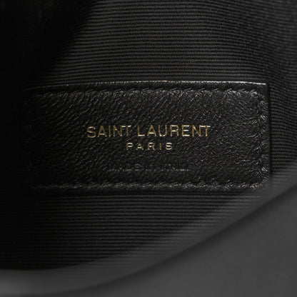 Saint Laurent Grain De Poudre Uptown Baby Pouch Black 6 of 10