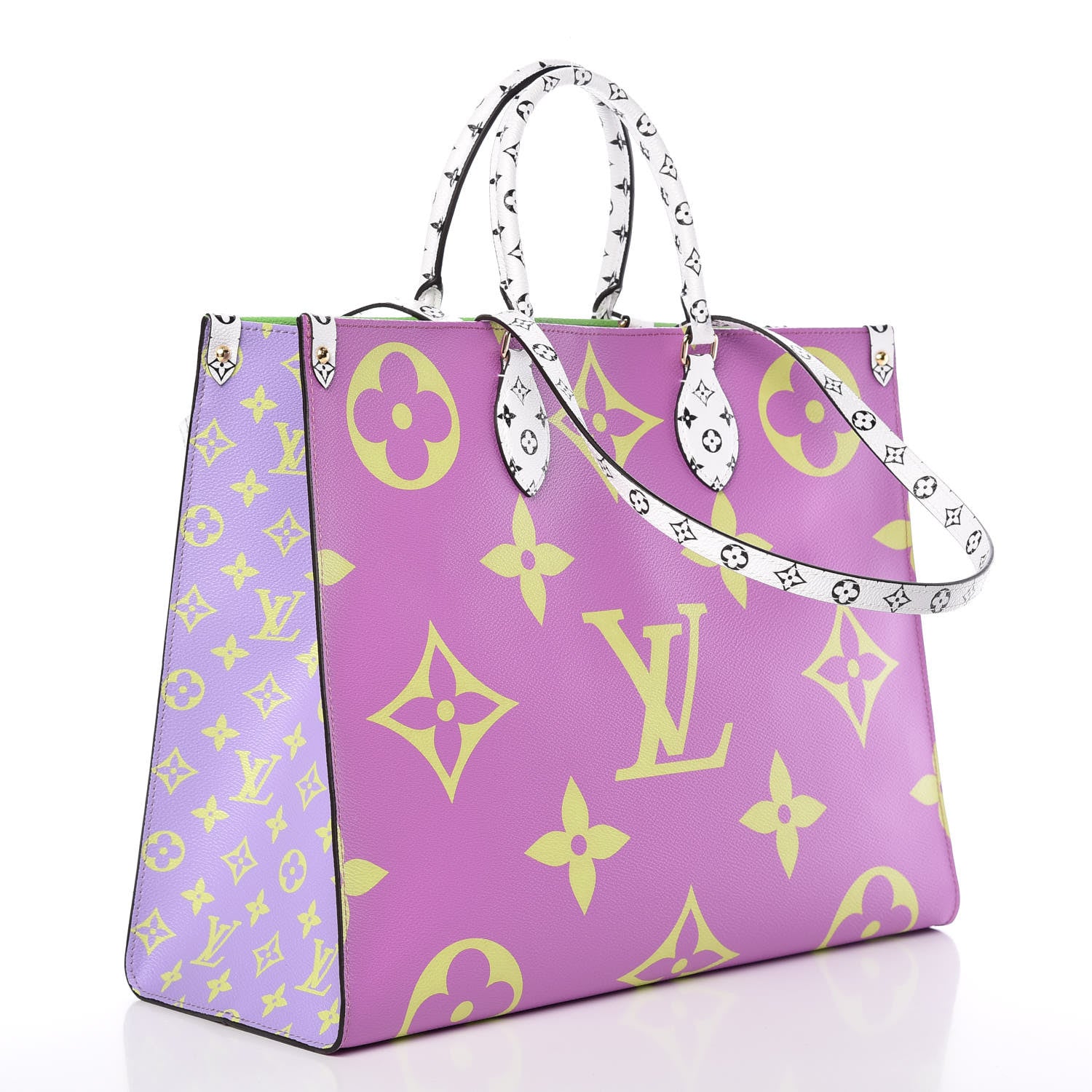 Louis Vuitton Monogram Giant Onthego GM Pink Lilac 4 of 11