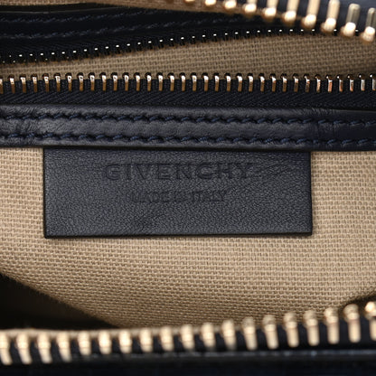 Givenchy Calfskin Crocodile Embossed Mini Antigona Navy 6 of 10