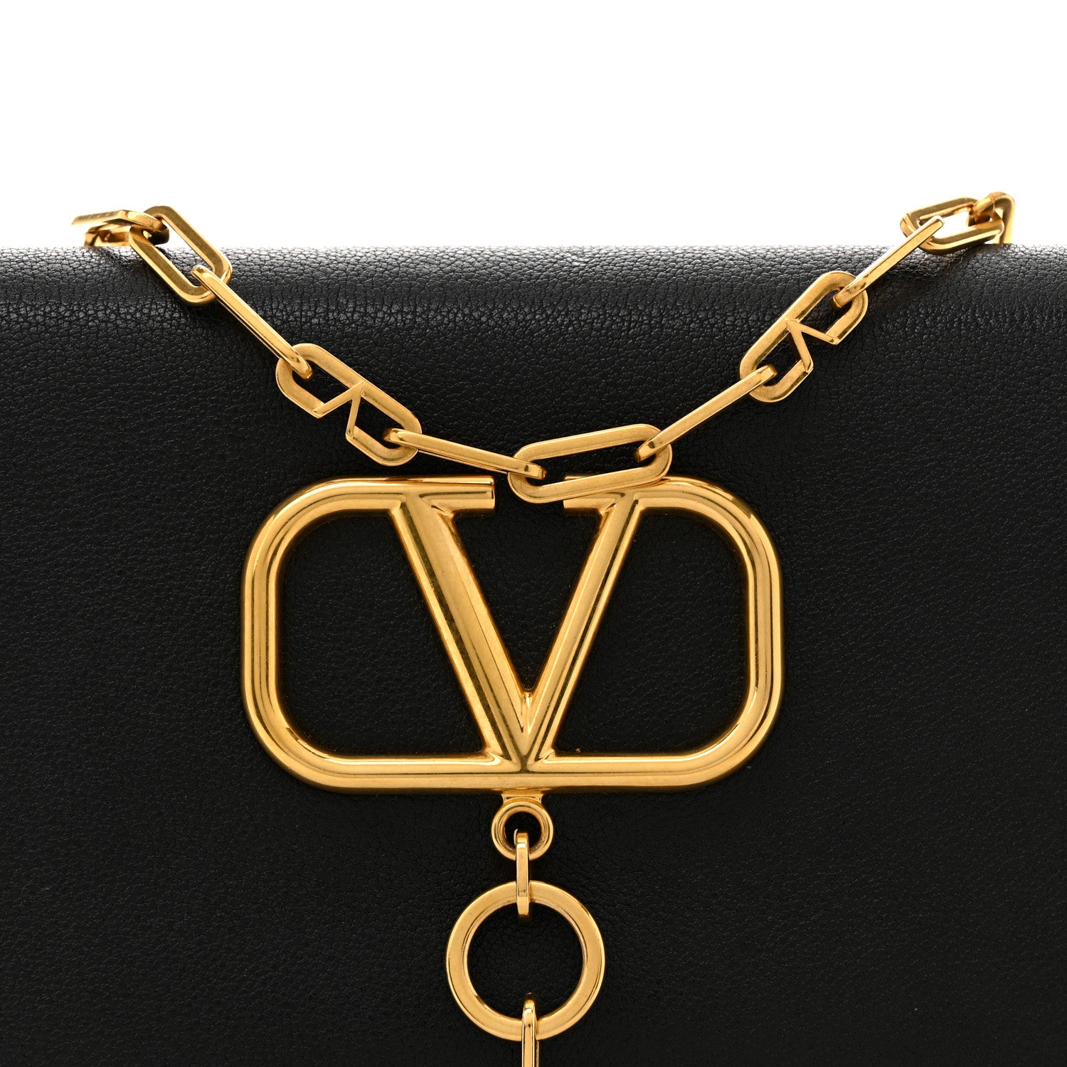 Valentino Garavani Vitello VCase Shoulder Bag Black 7 of 12