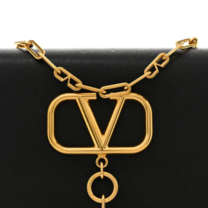 Valentino Garavani Vitello VCase Shoulder Bag Black 7 of 12
