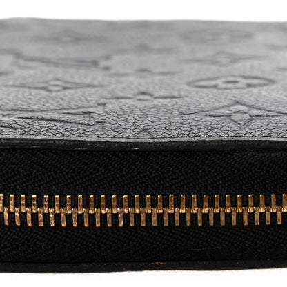 Louis Vuitton Empreinte Zippy Wallet Black 10 of 10