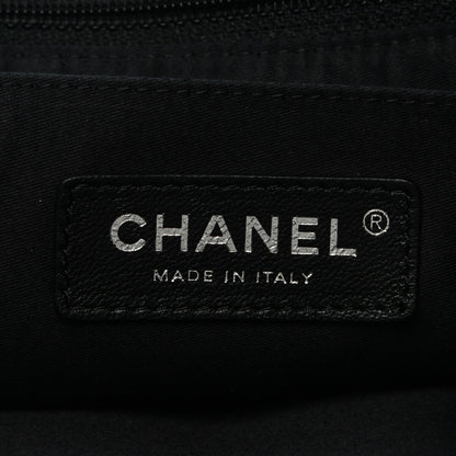 Chanel Metallic Calfskin Quilted Small Drawstring Bag Silver 6 of 7