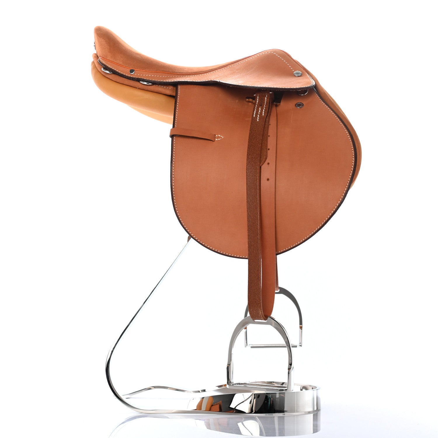 Hermes Barenia Mini Steinkraus Saddle Fauve 3 of 8