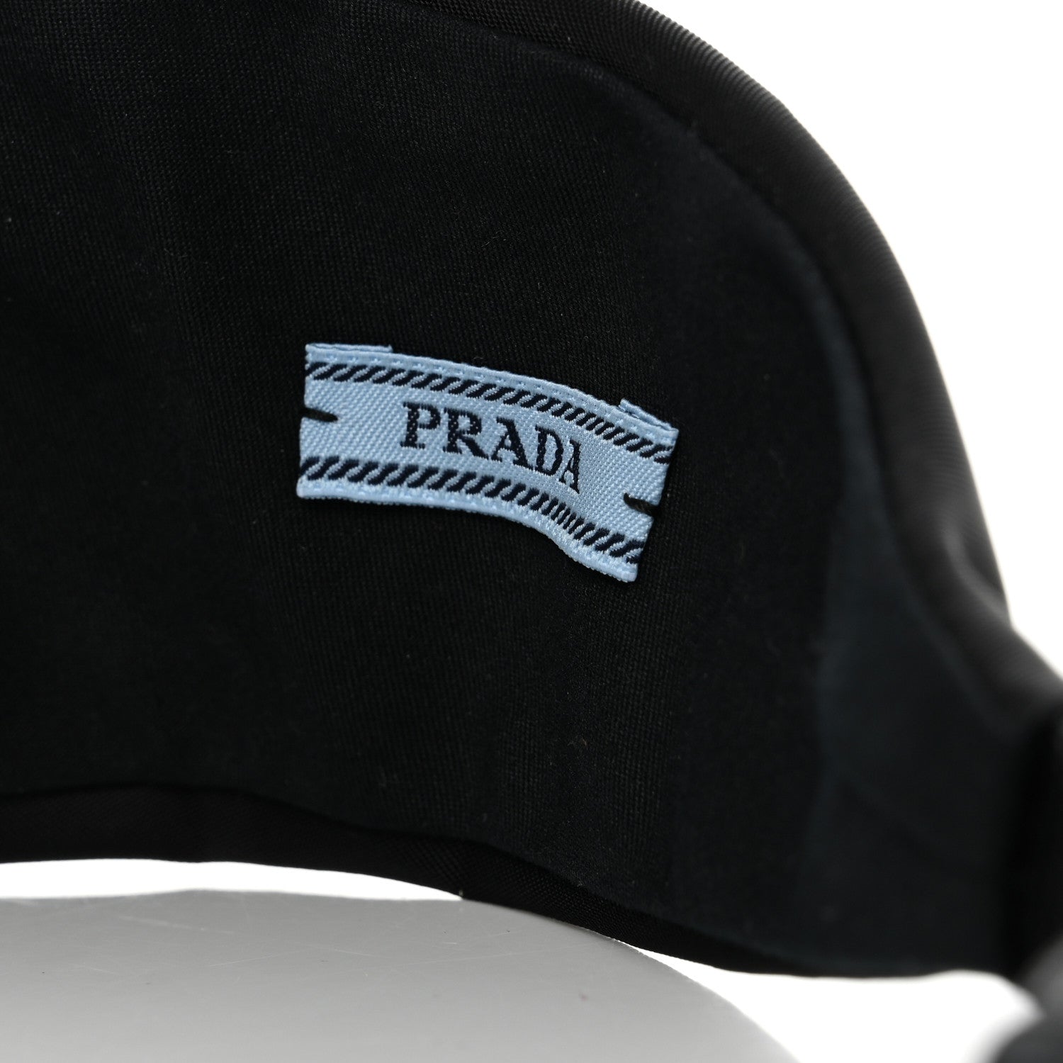 Prada Nylon Re-Nylon Flat Headband Black 4 of 5