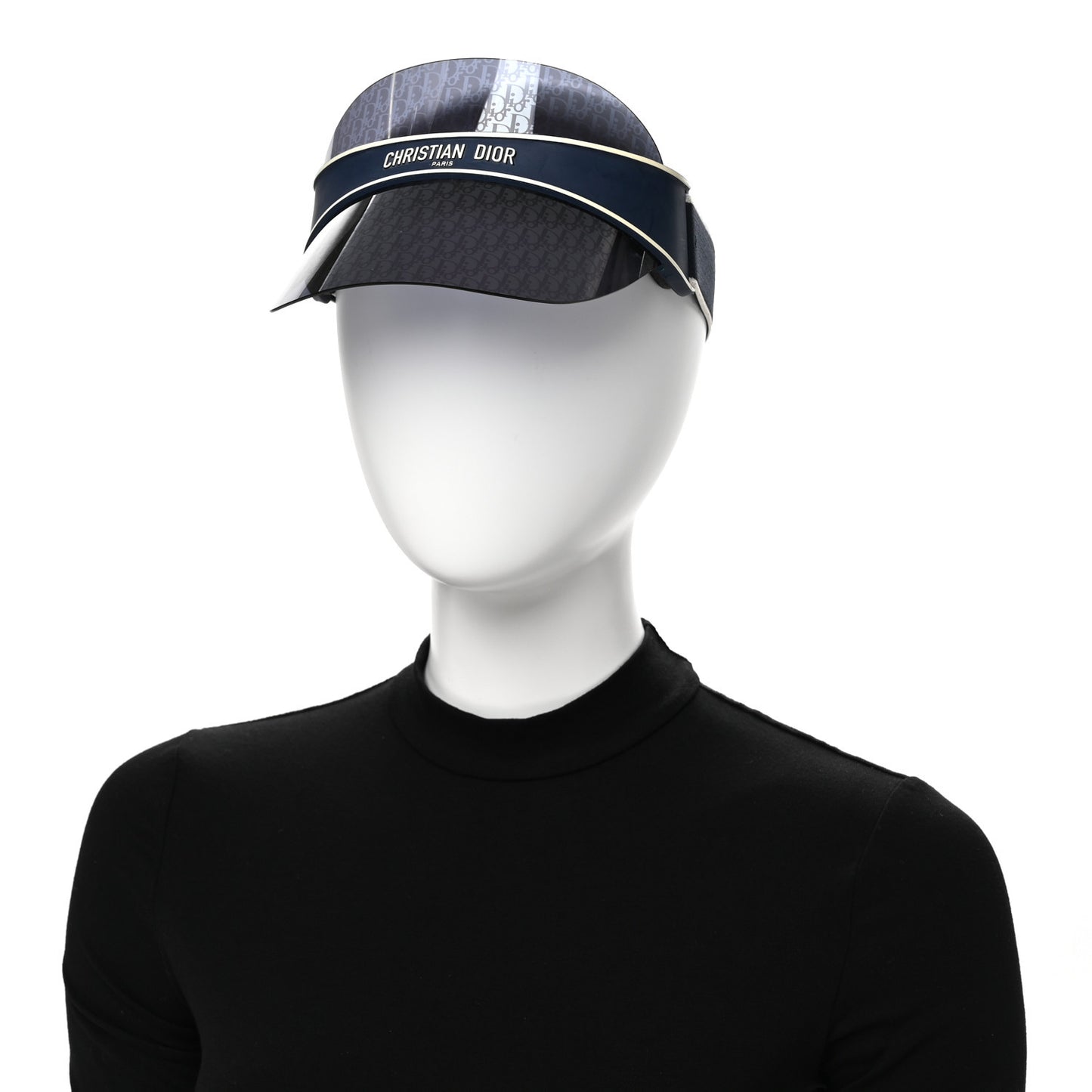 Oblique DiorClub V1U Sun Visor Blue