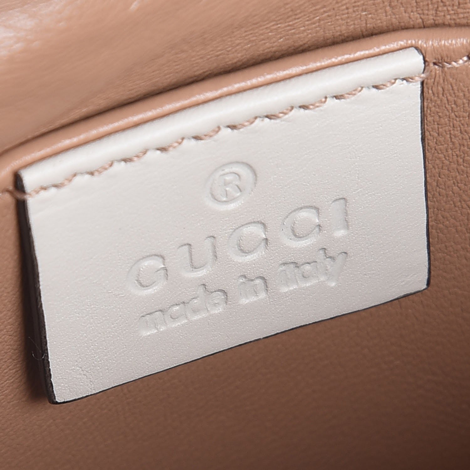 Gucci Nappa Pearl Studded Mini Queen Margaret Broadway Shoulder Bag Mystic White 7 of 8