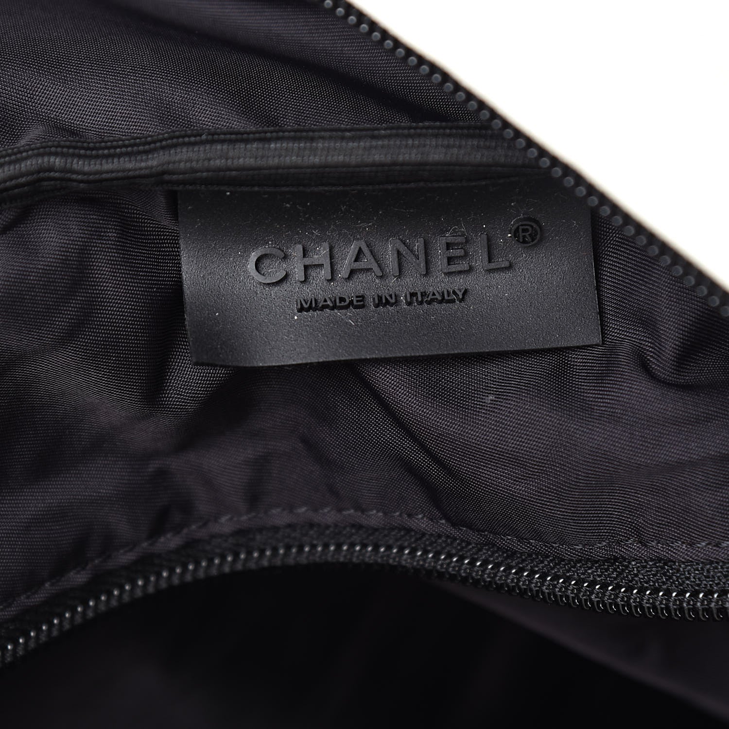 Chanel Nylon Sport Logo Duffel Bag White 6 of 13