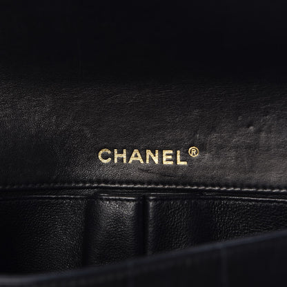 Chanel Lambskin East West Chocolate Bar Flap Black 6 of 8