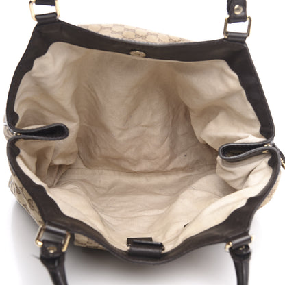 Gucci Monogram Large Sukey Tote Dark Brown 5 of 20