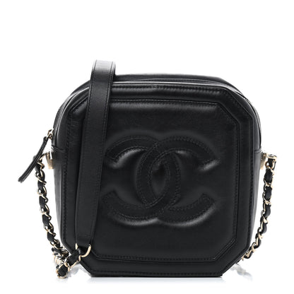 Chanel Lambskin Quilted CC On Top Vanity Black 1 of 11