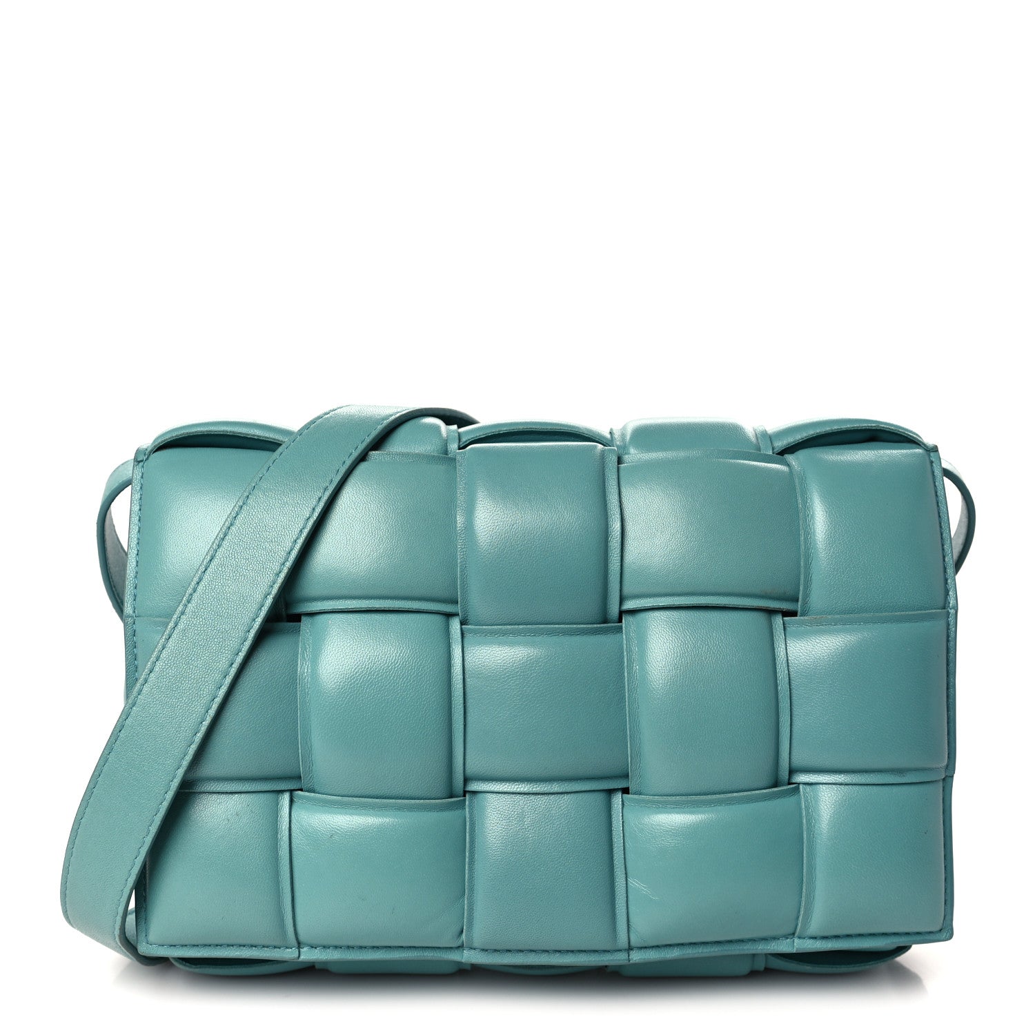 Bottega Veneta Maxi Intrecciato Padded Cassette Crossbody Bag Linoleum 1 of 9