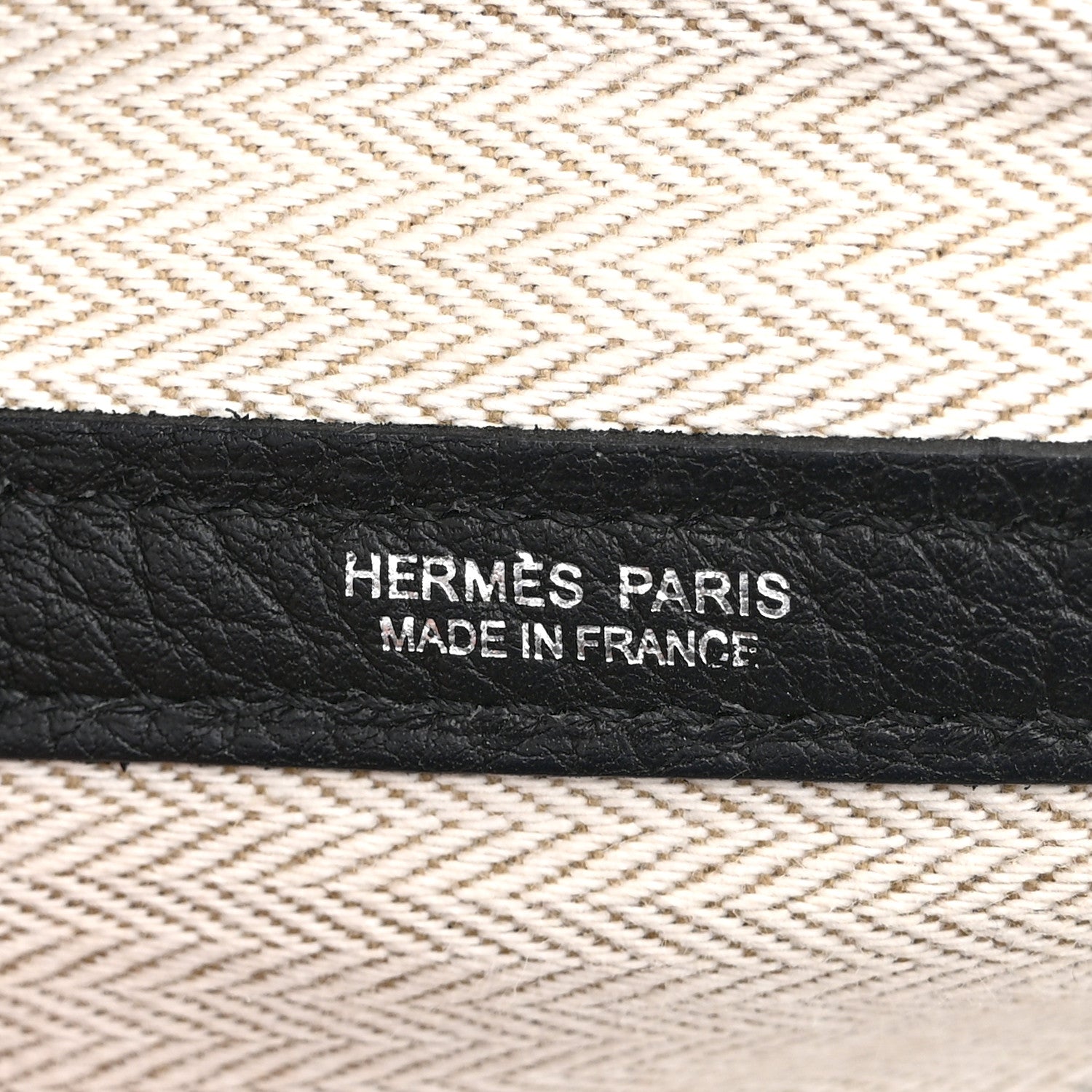 Hermes Negonda Garden Party Tote 36 MM Black 6 of 10
