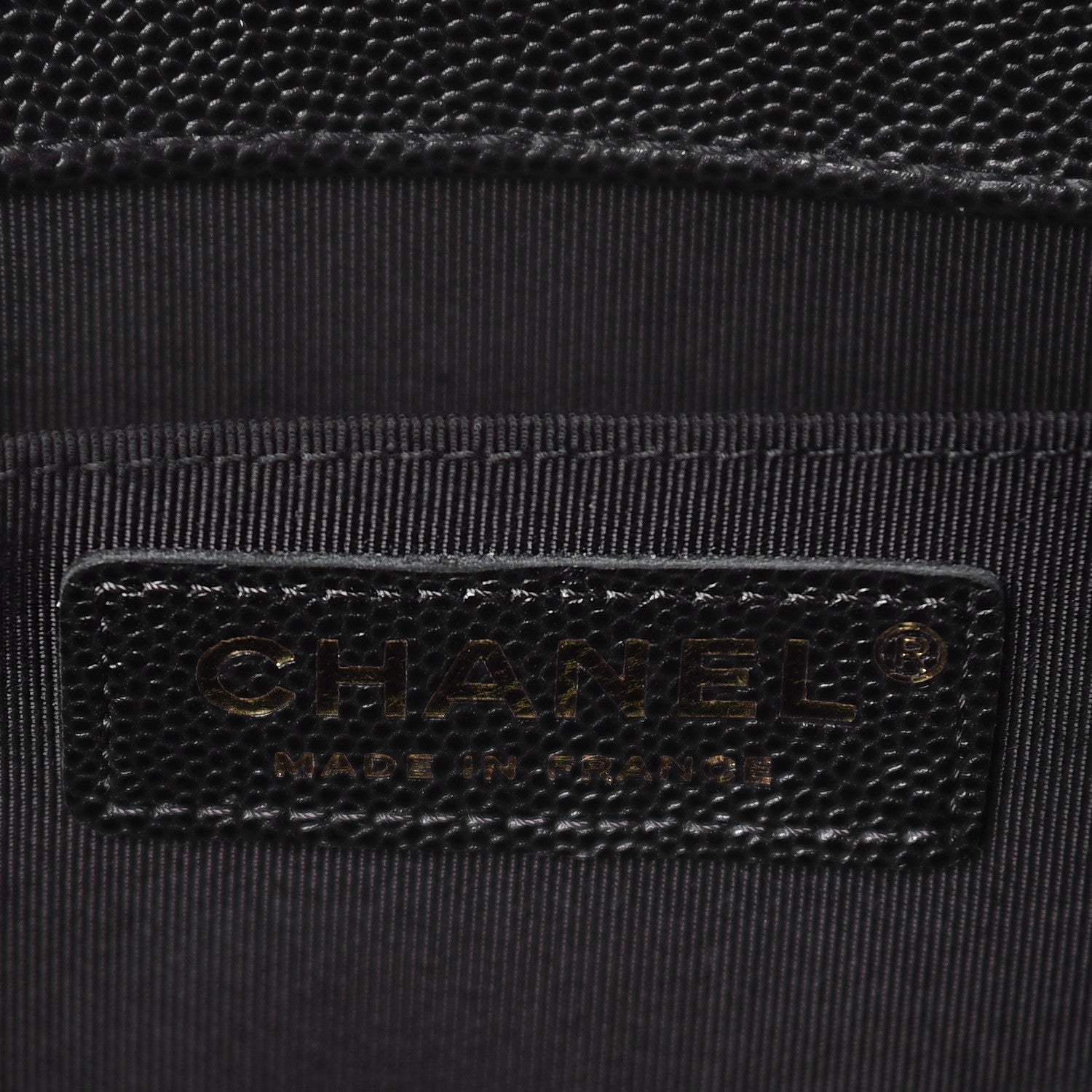 Chanel Caviar Quilted Medium Boy Flap Black 6 of 9