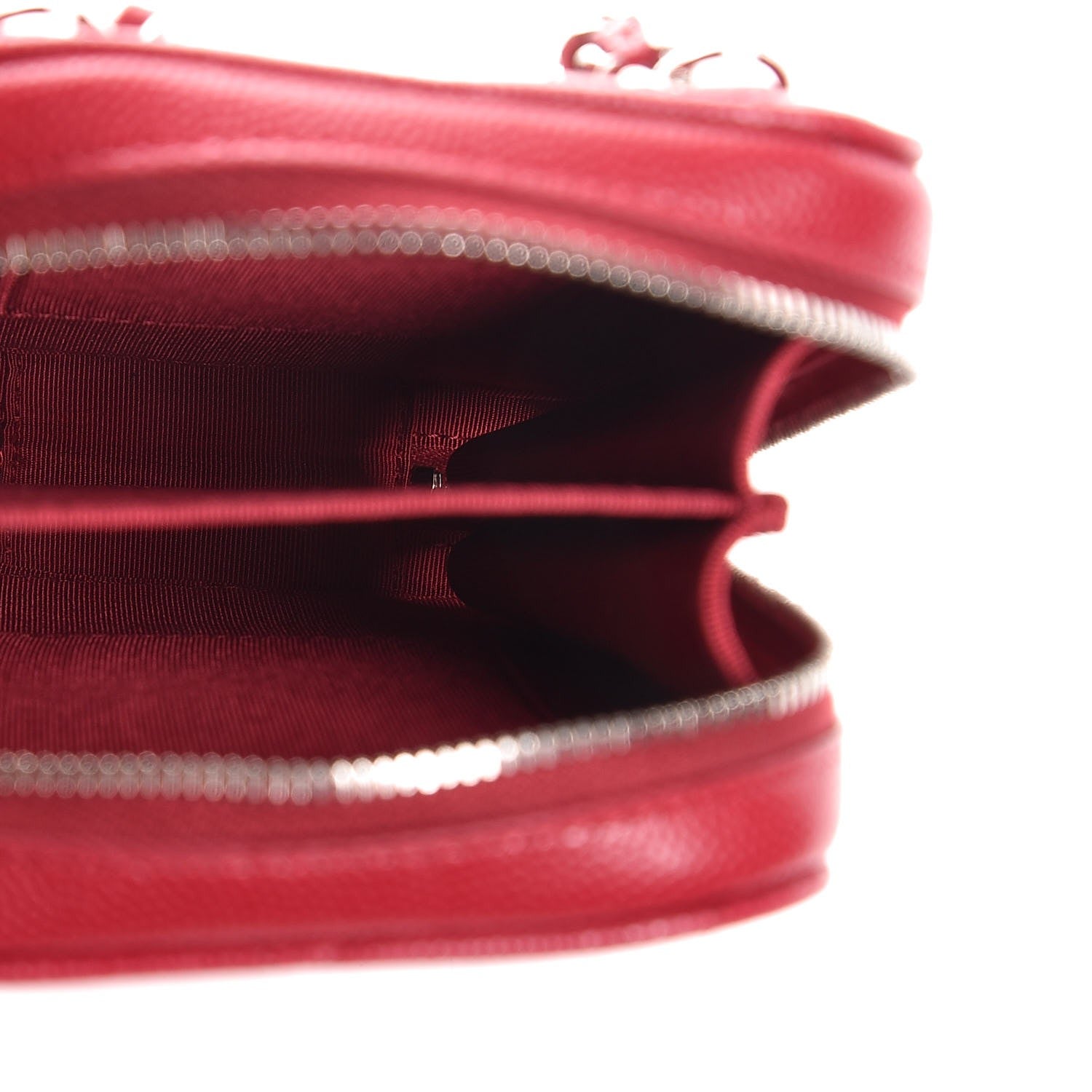 Chanel Caviar Quilted Classic Clutch With Chain Pink 5 of 8